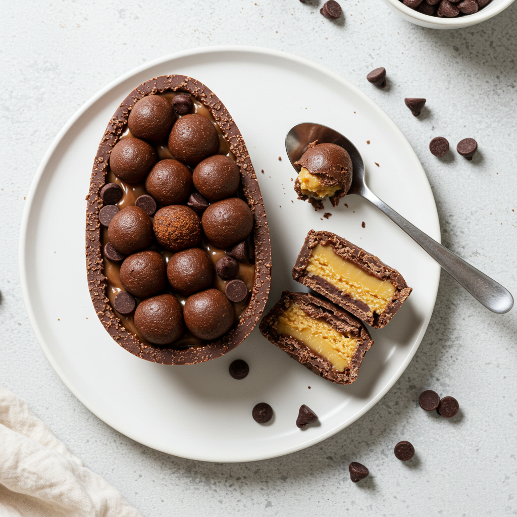 Ovo de Colher Trufado de Brigadeiro Gourmet - Receita com 100% de lucro